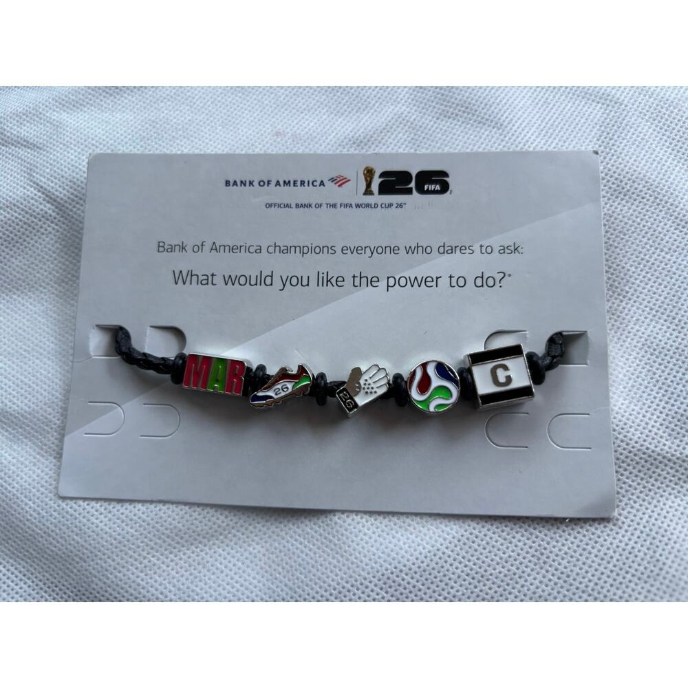 FIFA 2026 Morocco Charm Bracelet Small